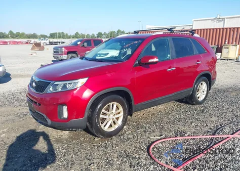 2014 Kia Sorento Lx from USA, damaged, VIN 5XYKT4A61EG433211